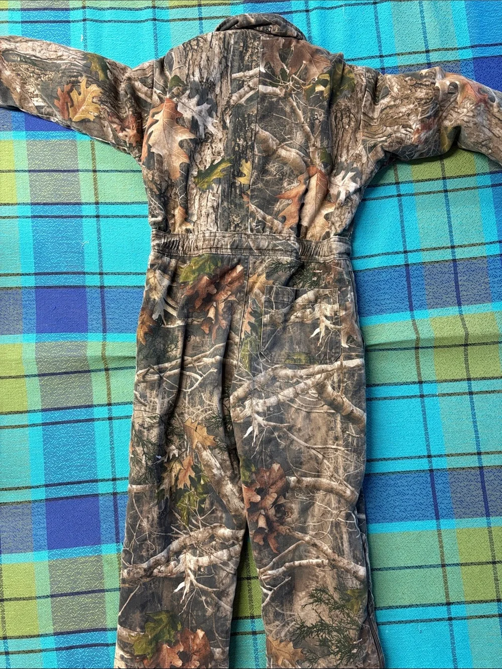 Redhead silent-hide children’s coveralls
